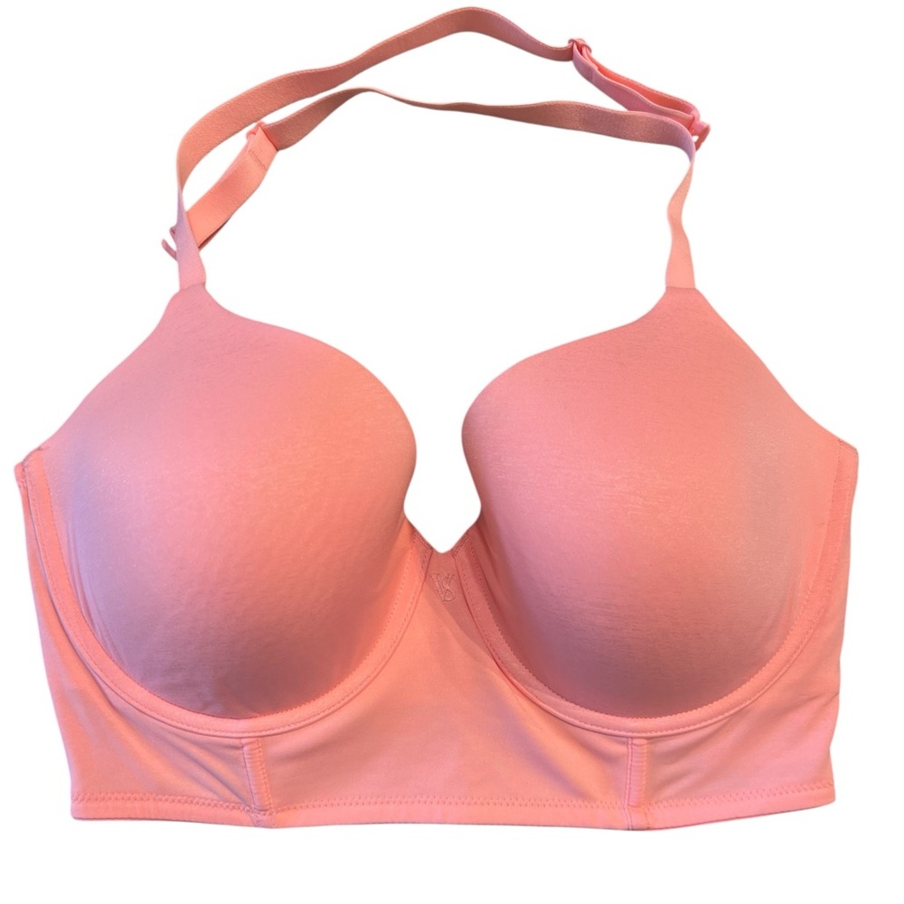 Victoria's Secret NEW Salmon Color Uplift Demi Bra 36DD